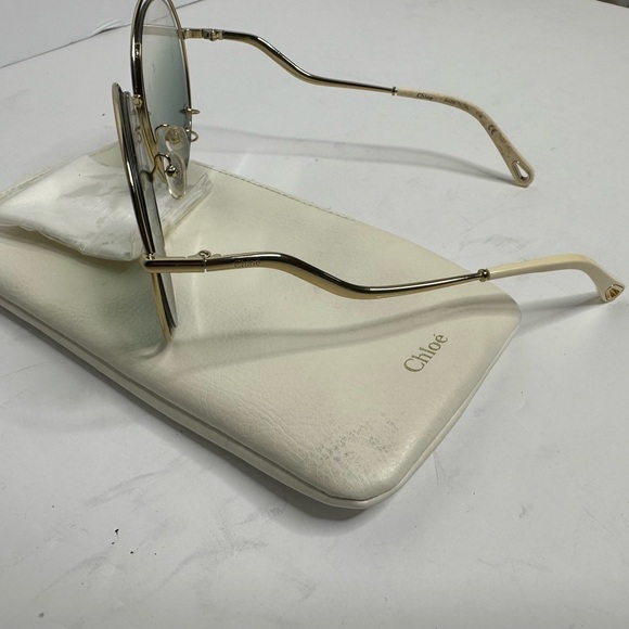 Chloé Chloe CE153S 838 Gold Petrol Blue Reverse Gradient 59mm Sunglasses 618 main image 4